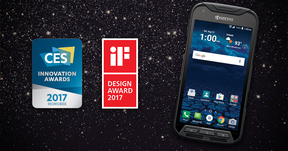 Image of iF Design award and DuraForce Pro