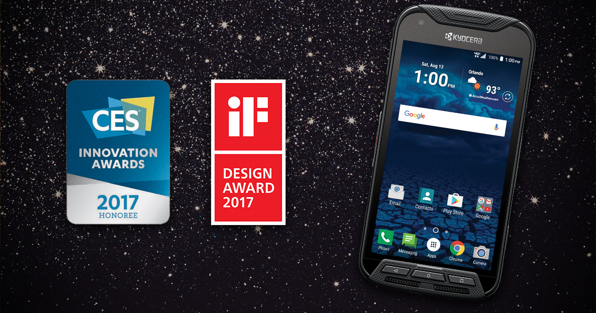 Kyocera Americas News Kyocera Duraforce Pro Rugged Smartphone Wins If Design Award 17