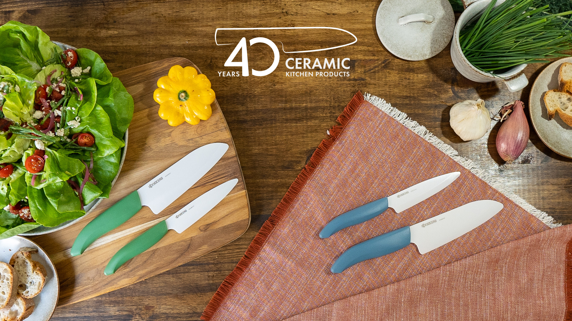 Kyocera Commemorates 40 Years of Ceramic Knife Innovation With Limited Edition Knife Set